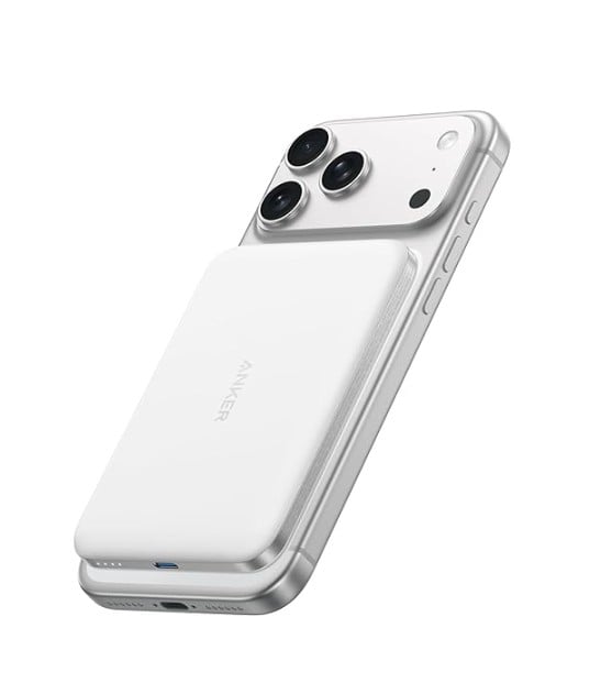ANKER MAGGO POWER BANK (10K, MAGNETIC WIRELESS) (H)OFFLINE - UN (EXCLUDED CN, EUROPE) WHITE 1 - 1