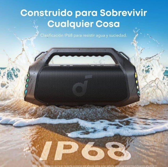 SOUNDCORE BOOM 2 PRO BLACK - 4
