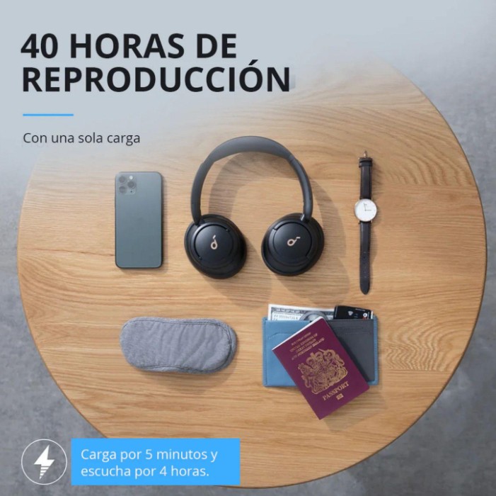 SOUNDCORE Q30 BLACK - 6