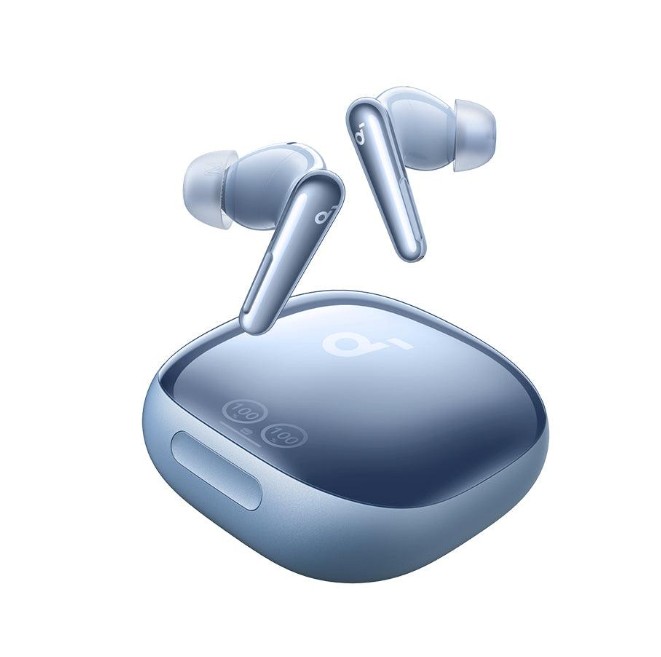 SOUNDCORE LIBERTY 4 PRO GLOSSY LIGHT BLUE - 1
