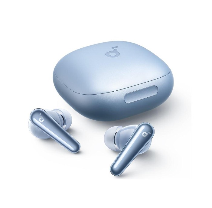SOUNDCORE LIBERTY 4 PRO GLOSSY LIGHT BLUE - 2