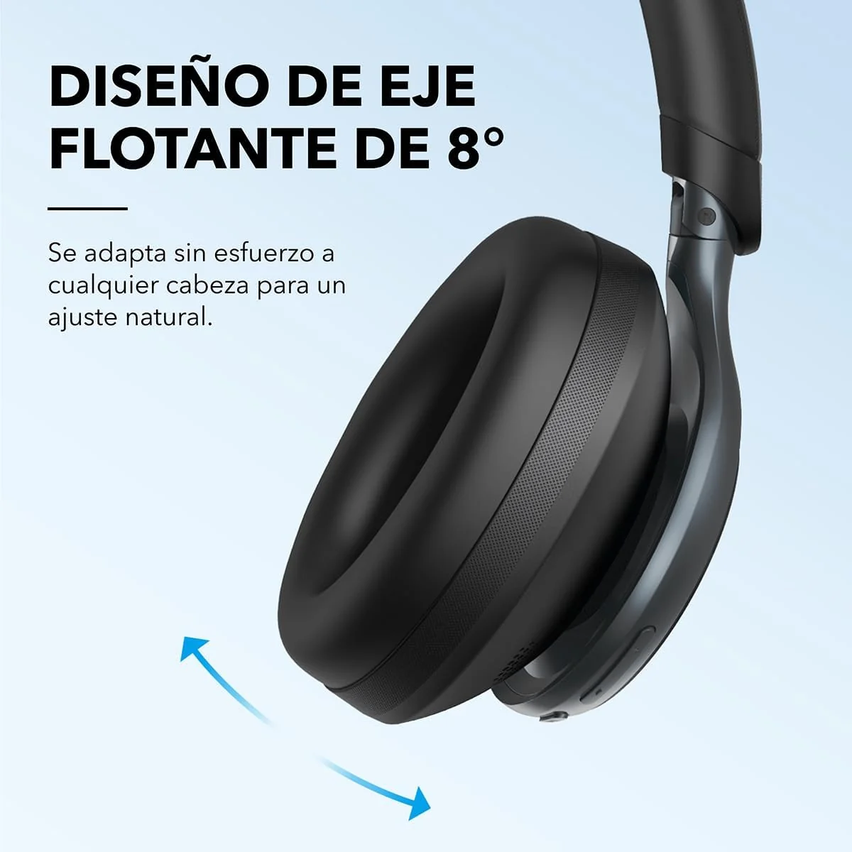 AUDÍFONOS ANKER SOUNDCORE SPACE ONE BLUETOOTH BLACK - 6