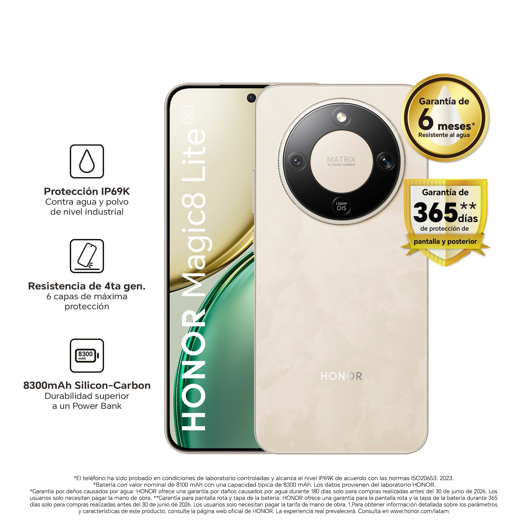 SMARTPHONE HONOR MAGIC 8 LITE 512GB+(8+8)GB - 1
