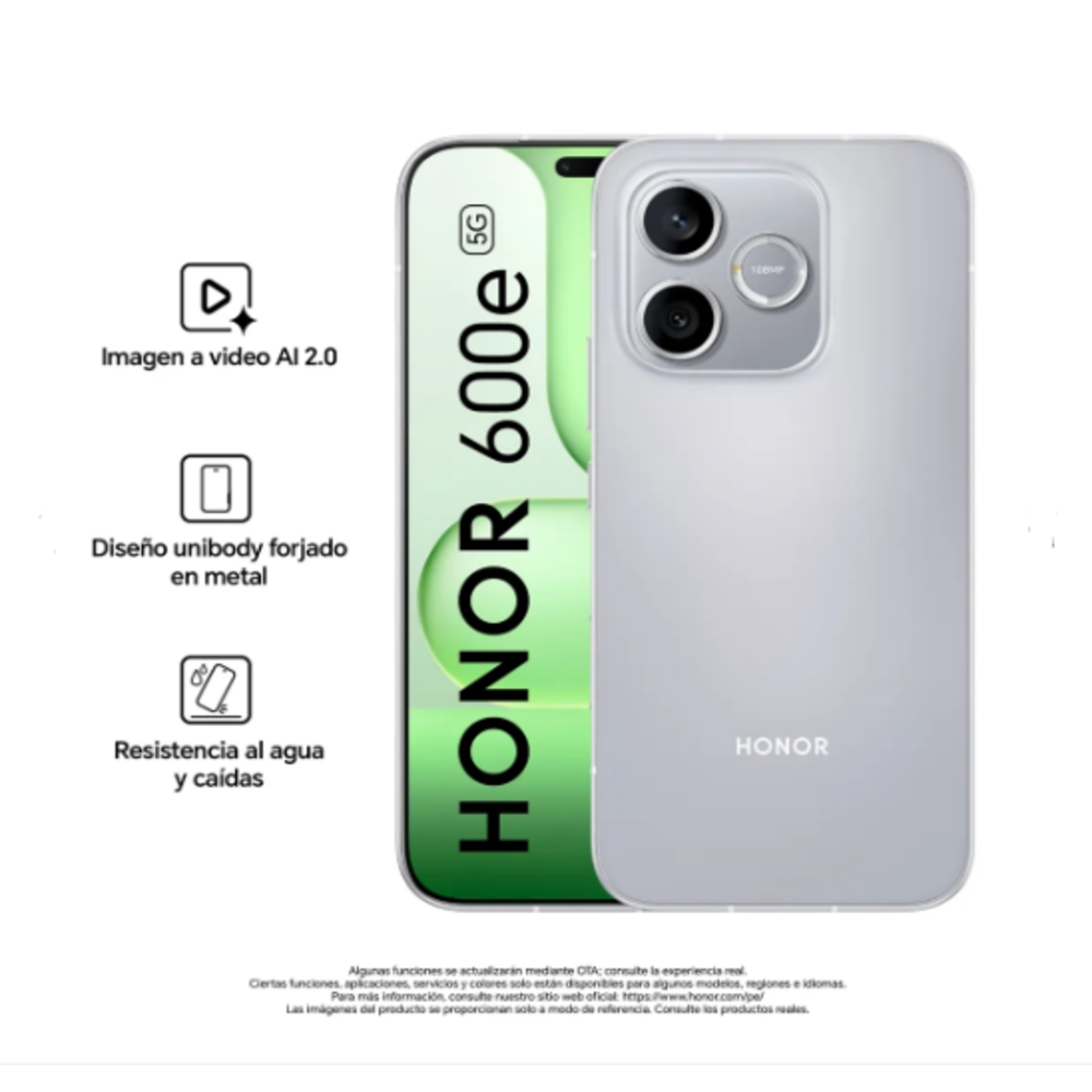 CELULAR HONOR 600E 8GB + 512GB (LNA-NX3) - GRIS - 1