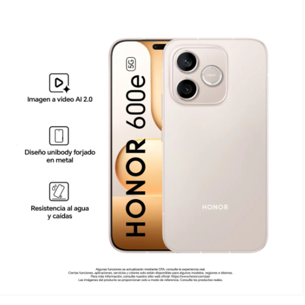 CELULAR HONOR 600E 8GB + 512GB (LNA-NX3) - DORADO - 1