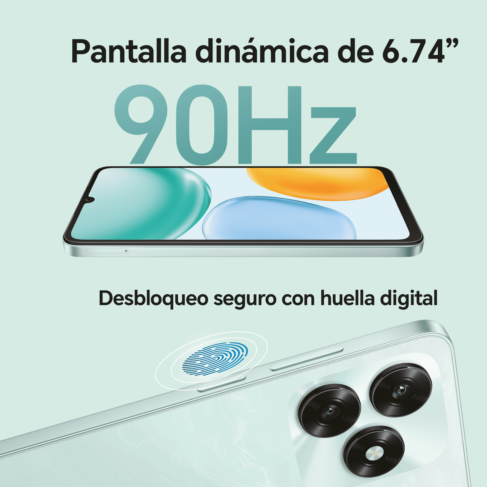 CELULAR HONOR X5C PLUS 4GB + 256GB (NLA-LX3) - NEGRO - 7