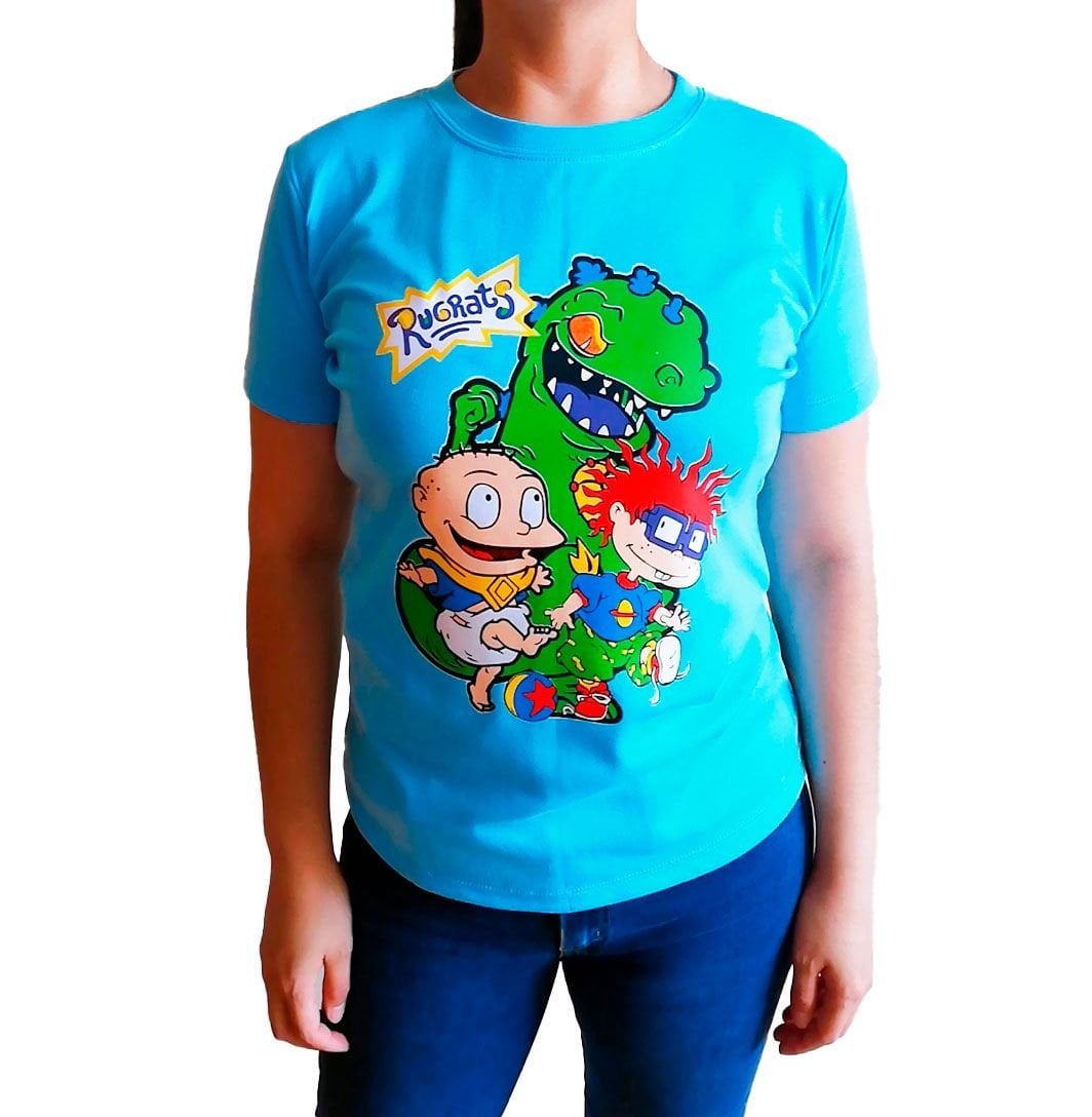 POLO MUJER NATHALIE LOVE IT DISEÑO RUGRATS - 1