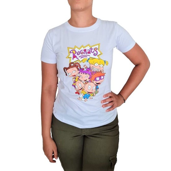 POLO MUJER NATHALIE LOVE IT DISEÑO RUGRATS - 1