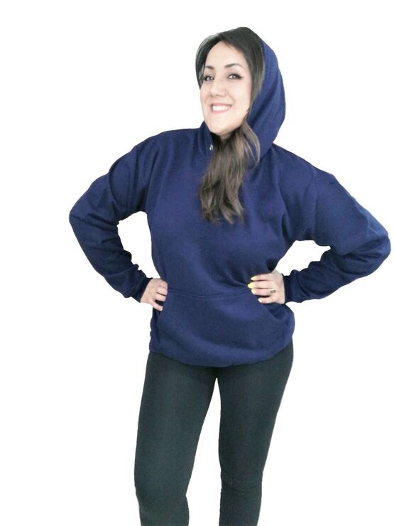 POLERA MUJER CON CAPUCHA - 1
