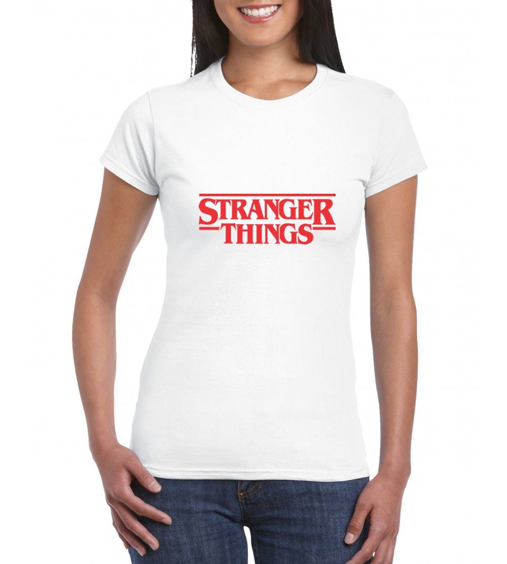 POLO ALGODÓN MUJER NATHALIE LOVE IT BLANCO STRANGER THINGS - 1