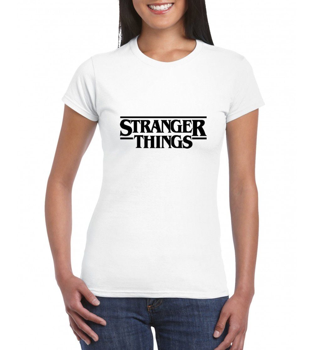 POLO ALGODÓN MUJER NATHALIE LOVE IT BLANCO STRANGER THINGS - 1