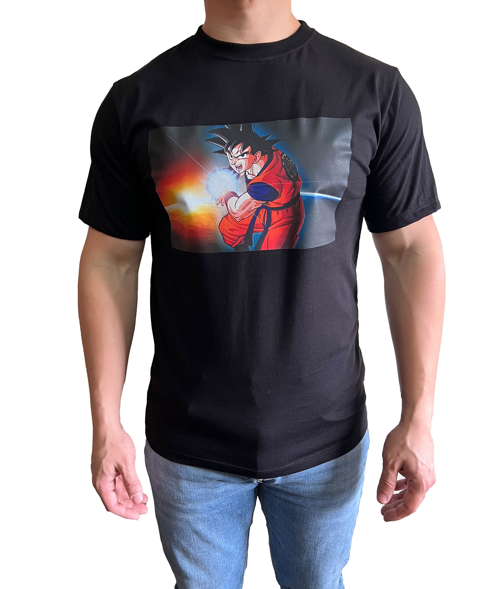 POLO HOMBRE DISEÑO GOKU - 1