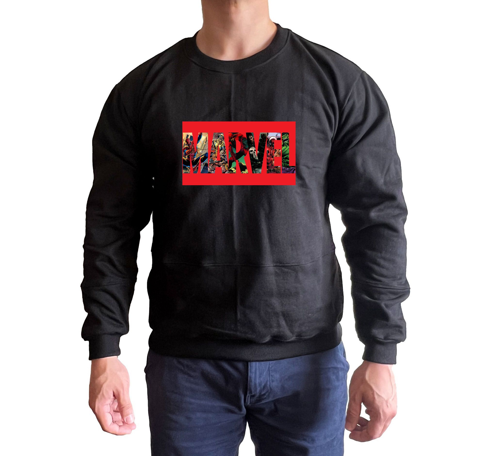 POLERA HOMBRE DISEÑO MARVEL - 1