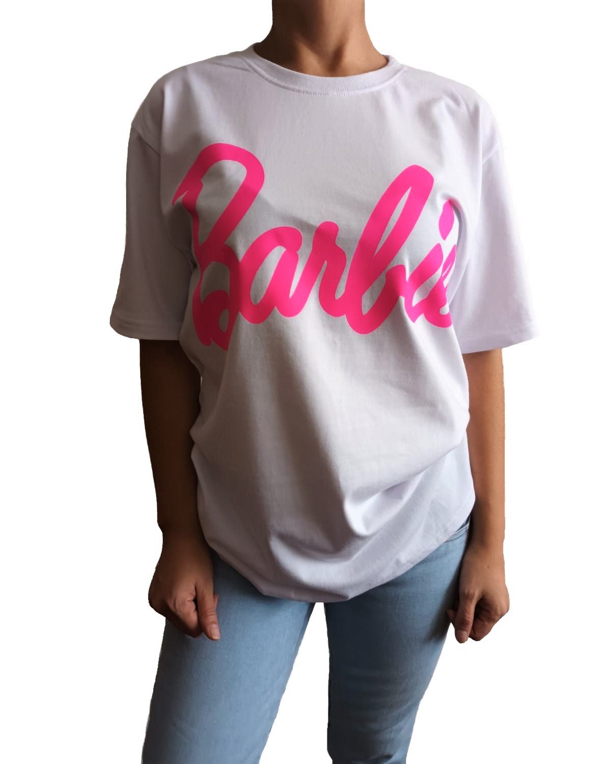 POLO MUJER DISEÑO BARBIE - 1