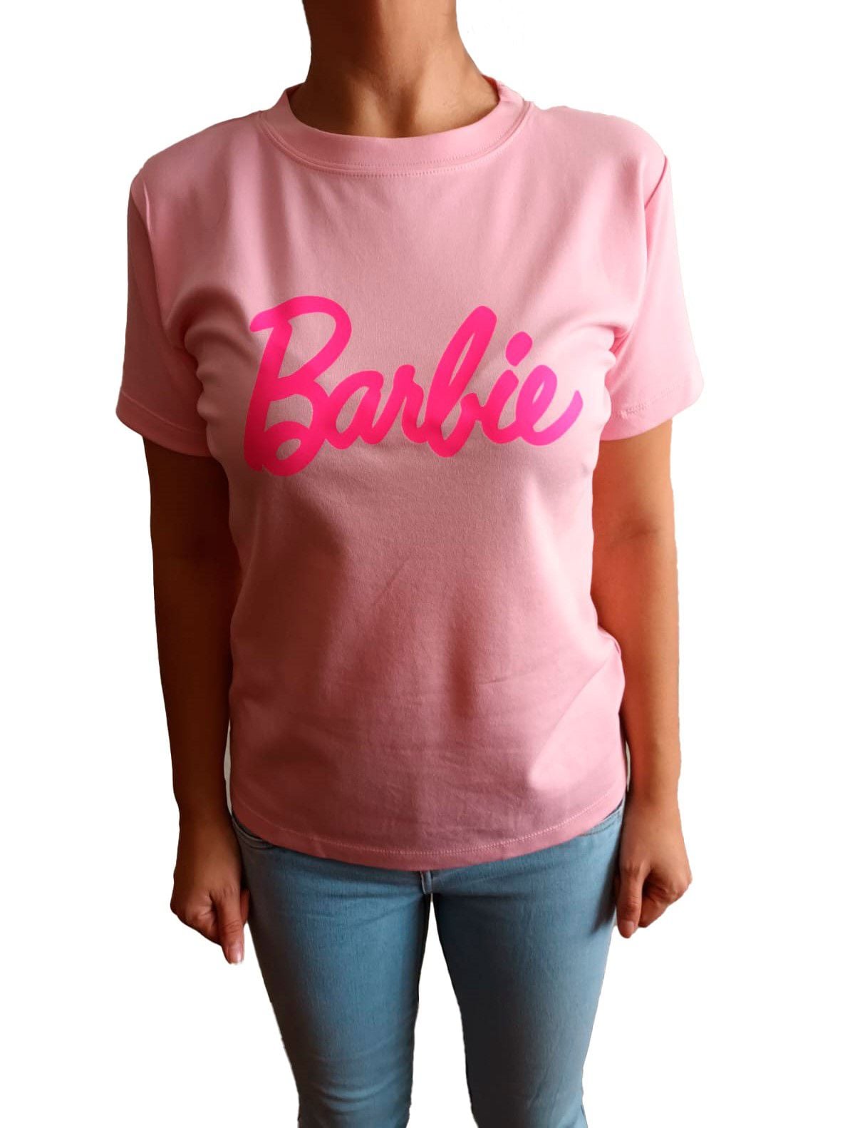 POLO MUJER DISEÑO BARBIE - 1