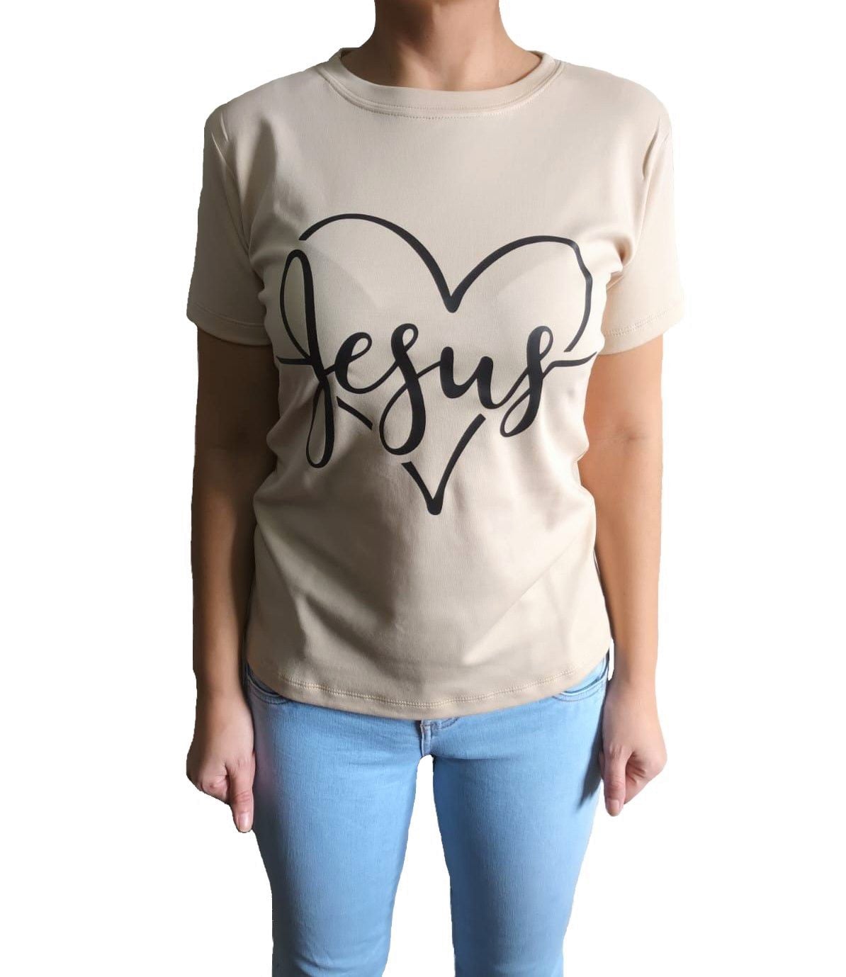 POLO MUJER DISEÑO JESUS - 1