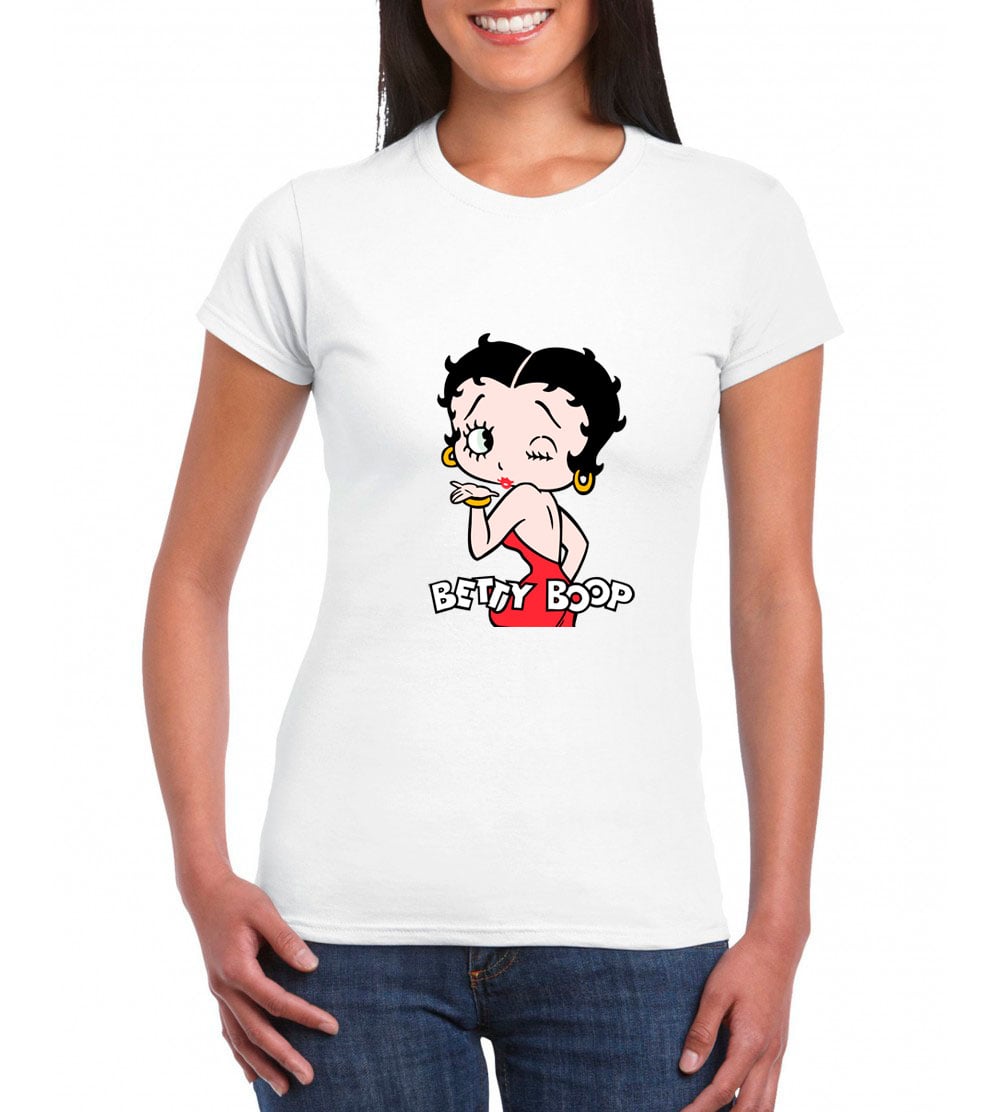 POLO MUJER DISEÑO BETTY BOOP - 1