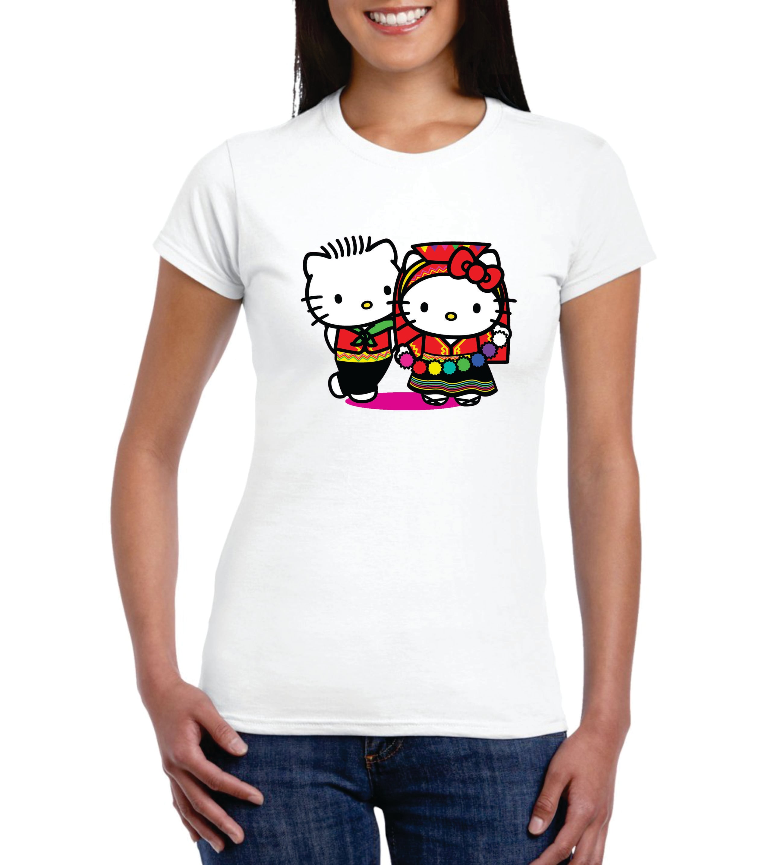 POLO MUJER DISEÑO KITTY HUAYNO - 1