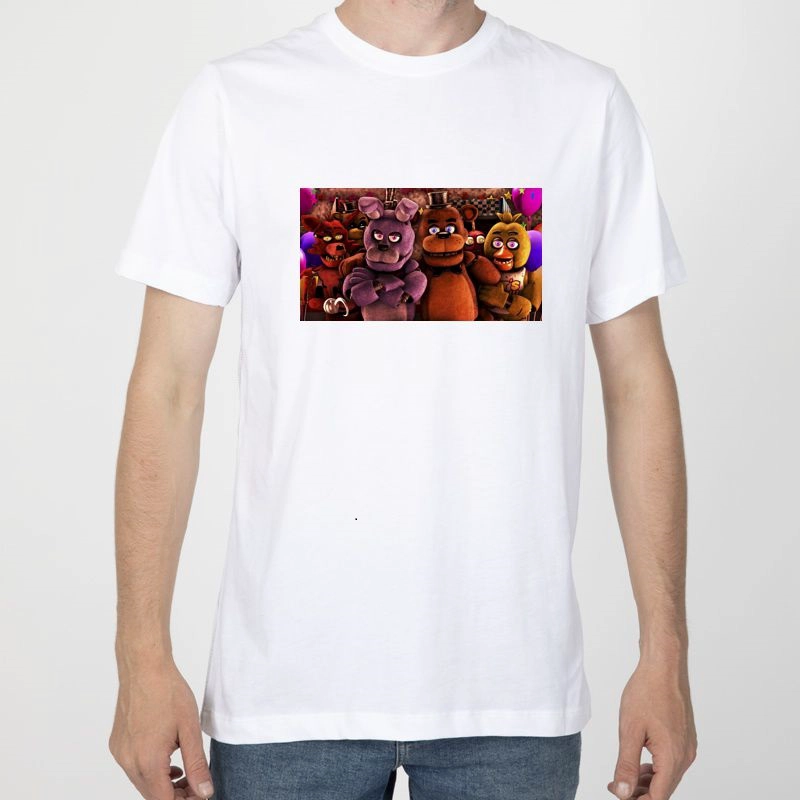 POLO HOMBRE MANGA CORTA DISEÑO FNAF - 1