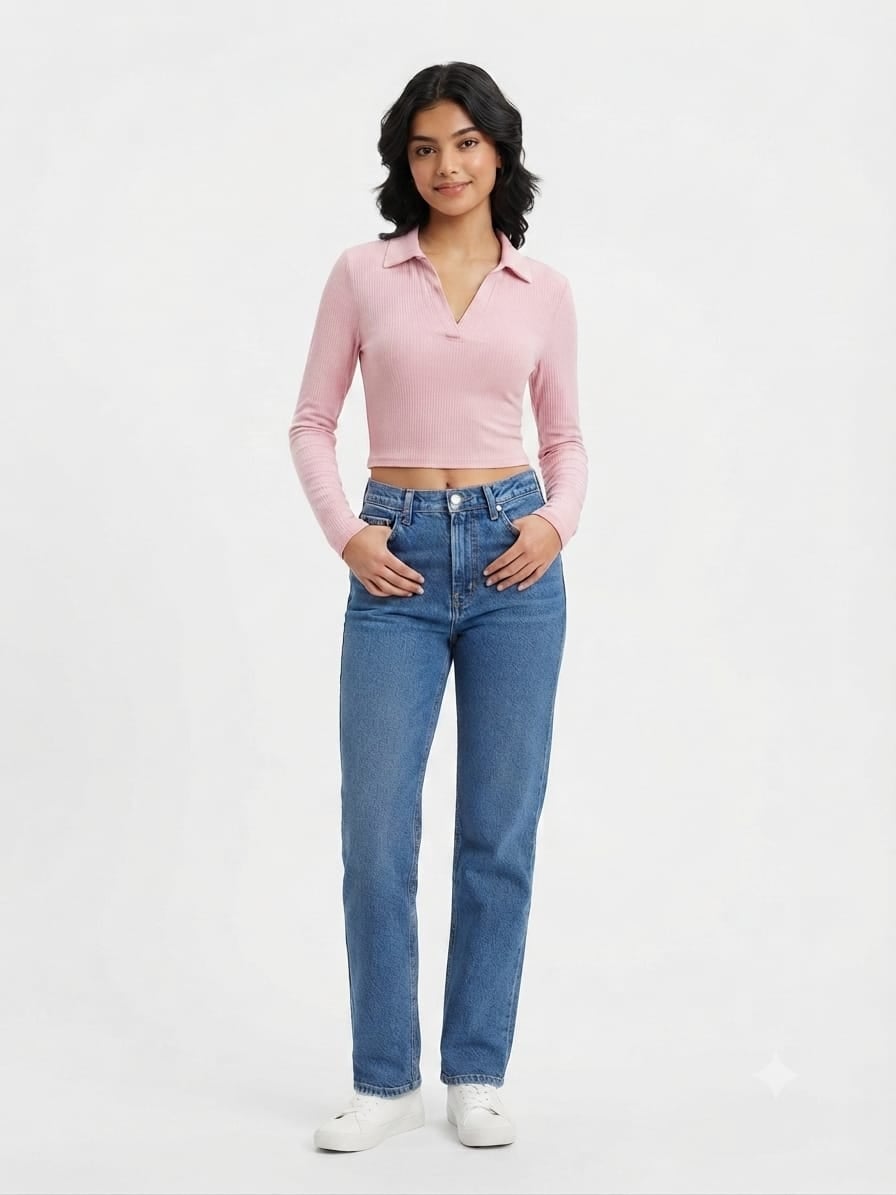 POLO MUJER GUAPA - ROSADO / ROSADO BEBE - 1