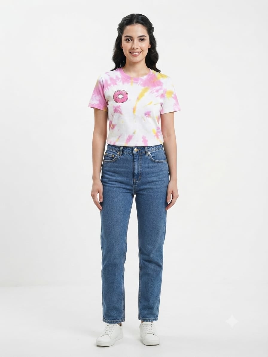 POLO MUJER TYE DIE DONA - NATHALIE LOVE IT - MULTICOLOR / MULTICOLOR / S - 1