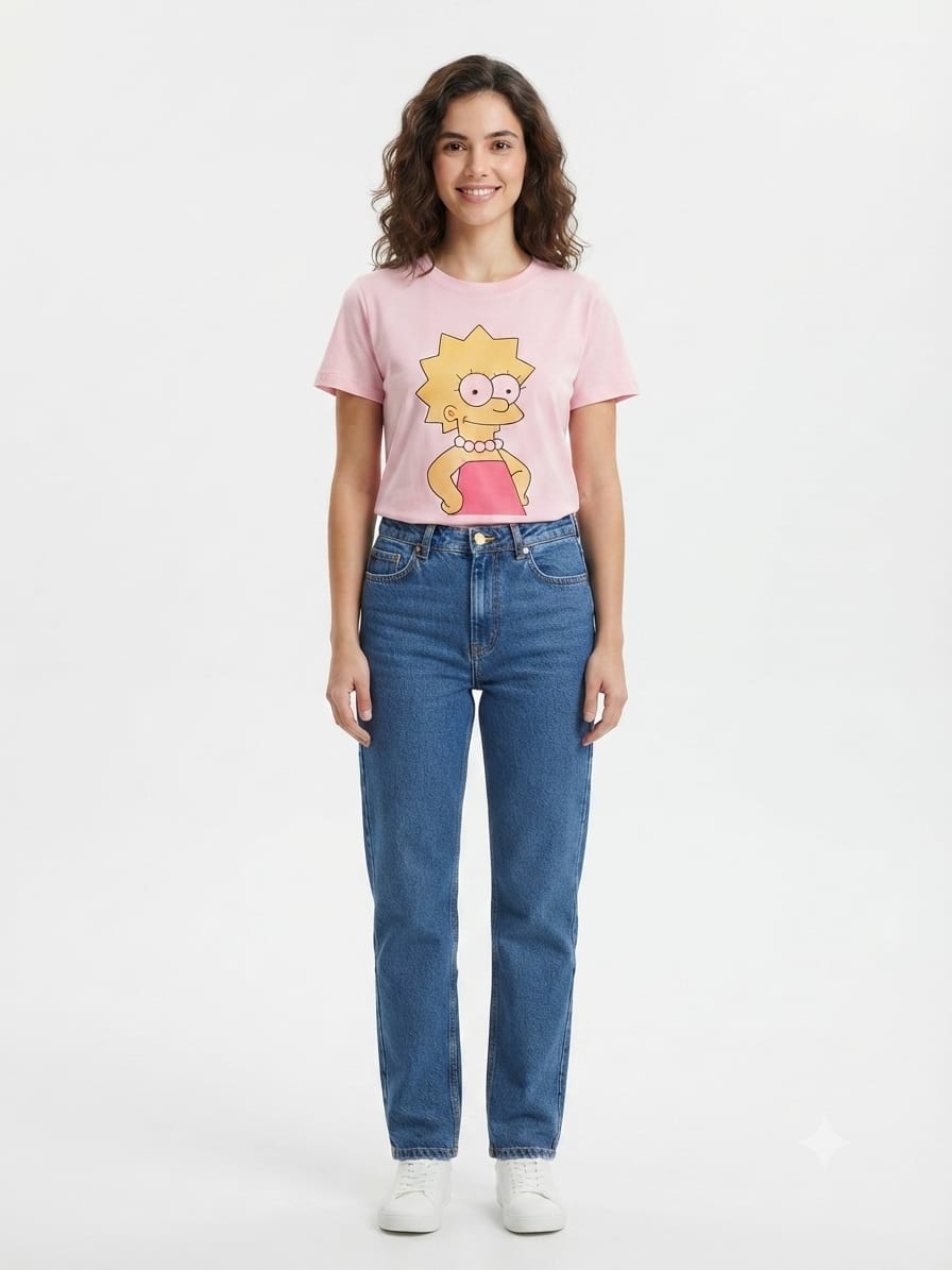 POLO MUJER BÁSICO LISA ANDREA - ROSADO / ROSA - 1