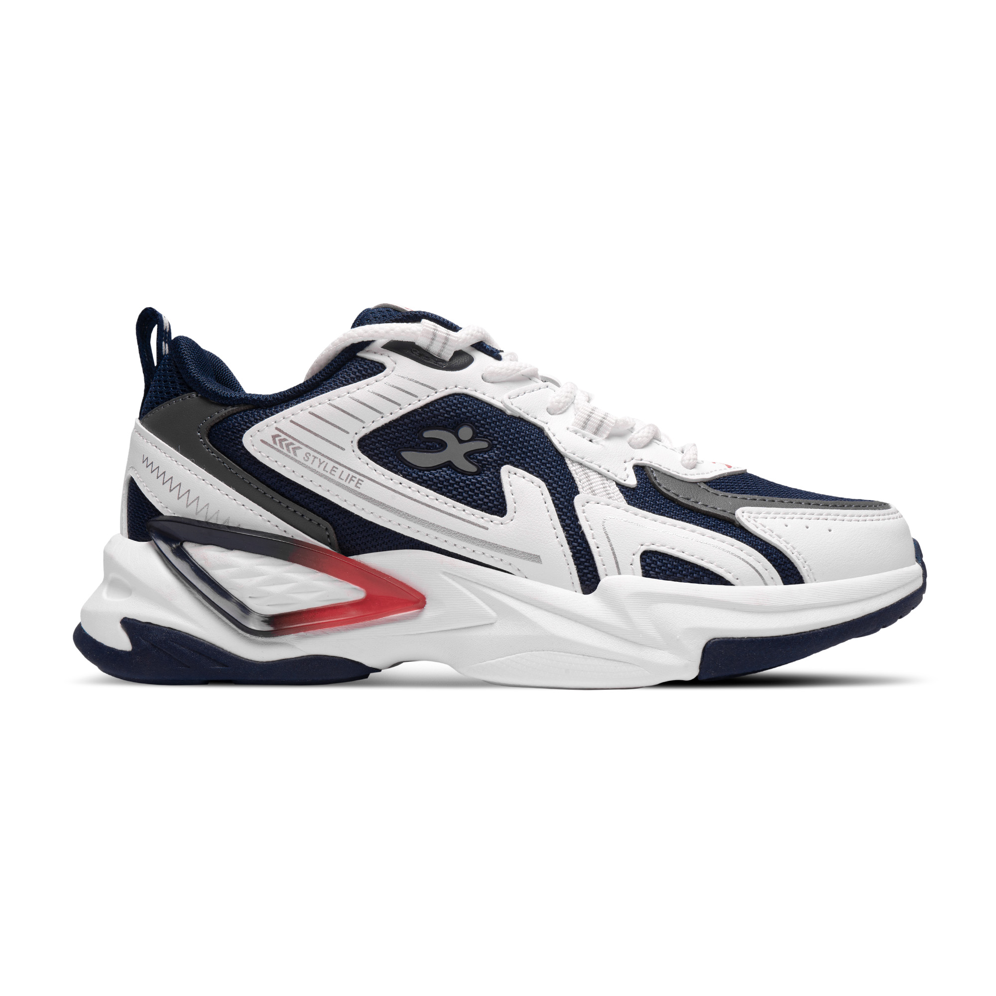 ZAPATILLAS URBANAS PARA HOMBRE I-RUN TEMPUS BLANCAS NEGRAS - 2