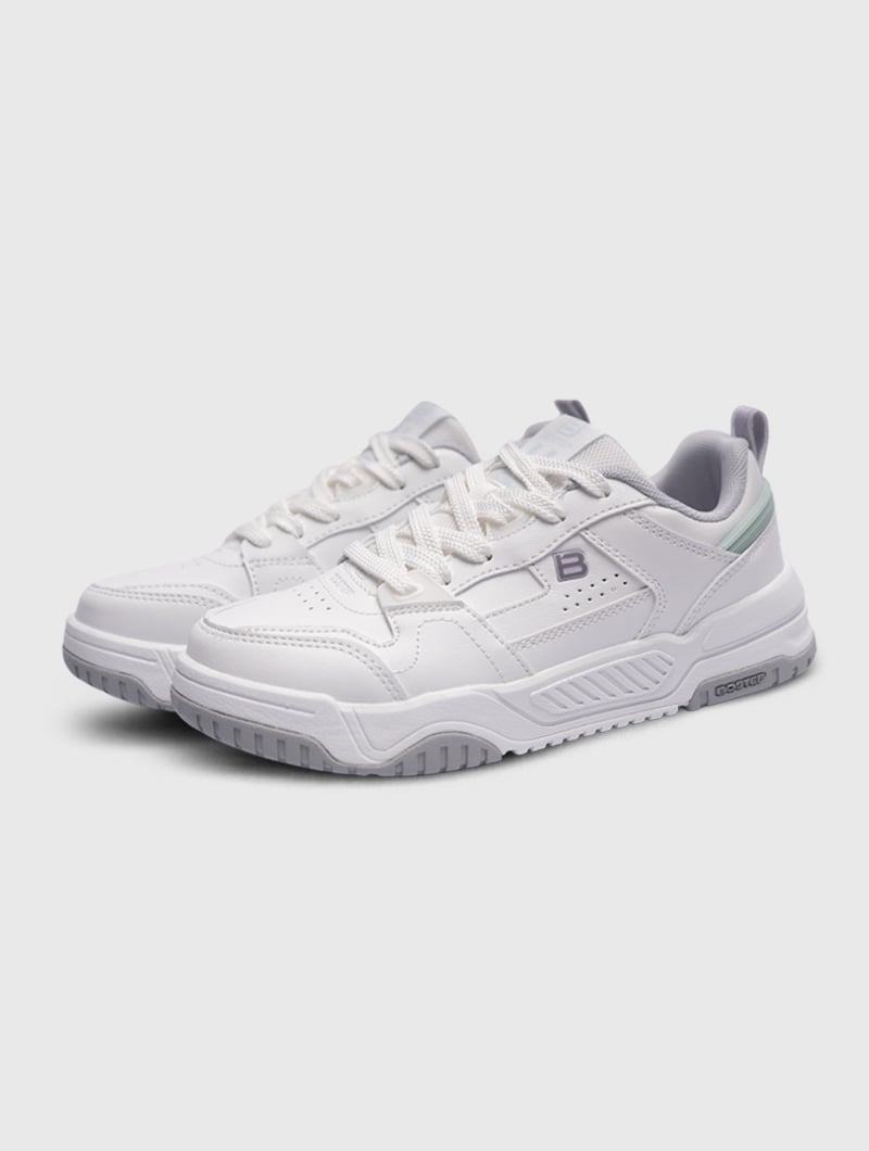 ZAPATILLAS URBANAS PARA MUJER BOSTEP GRAPHEN BLANCAS/VERDE - 2