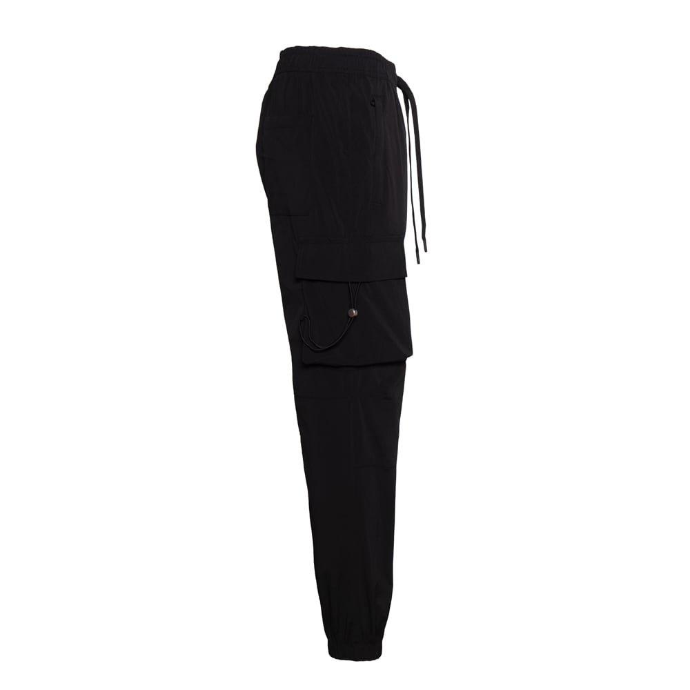 PANTALON JOGGER MUJER TAFETA LICRADA ELIZ YTW-8005BLACK - 3