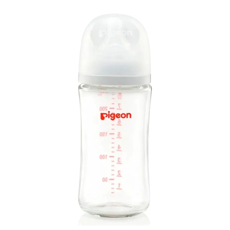 BIBERÓN PIGEON VIDRIO 240ML ANTICÓLICO Y LIBRE DE BPA - 8