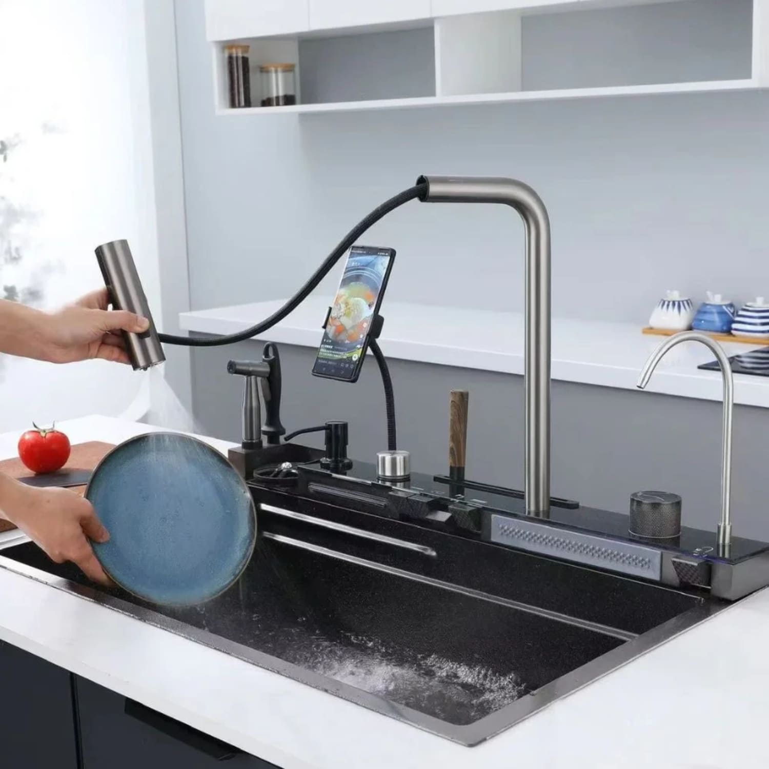 LAVADERO MULTIFUNCIONAL DE COCINA ACERO INOXIDABLE PRO - 3