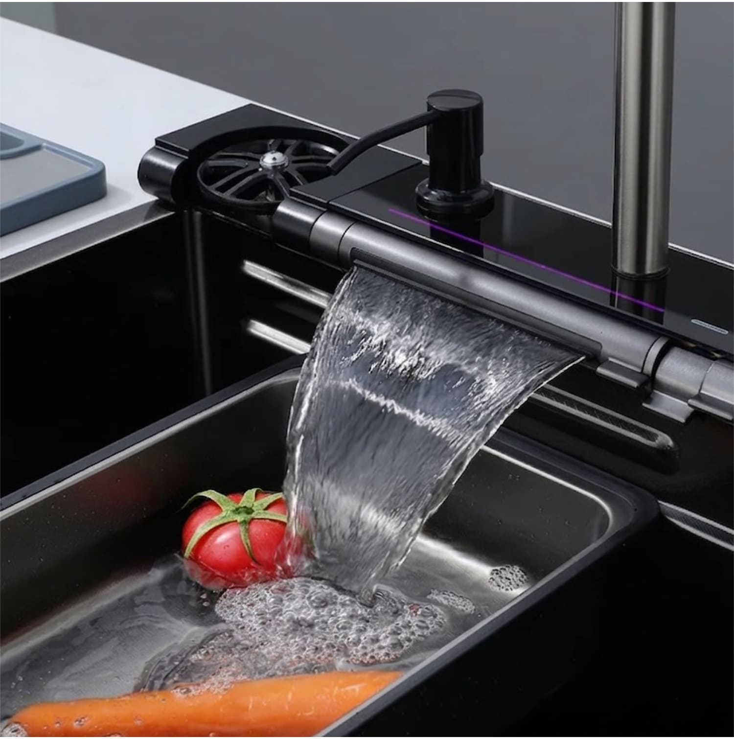 LAVADERO DE COCINA ACERO INOXIDABLE MULTIFUNCIONAL - 5