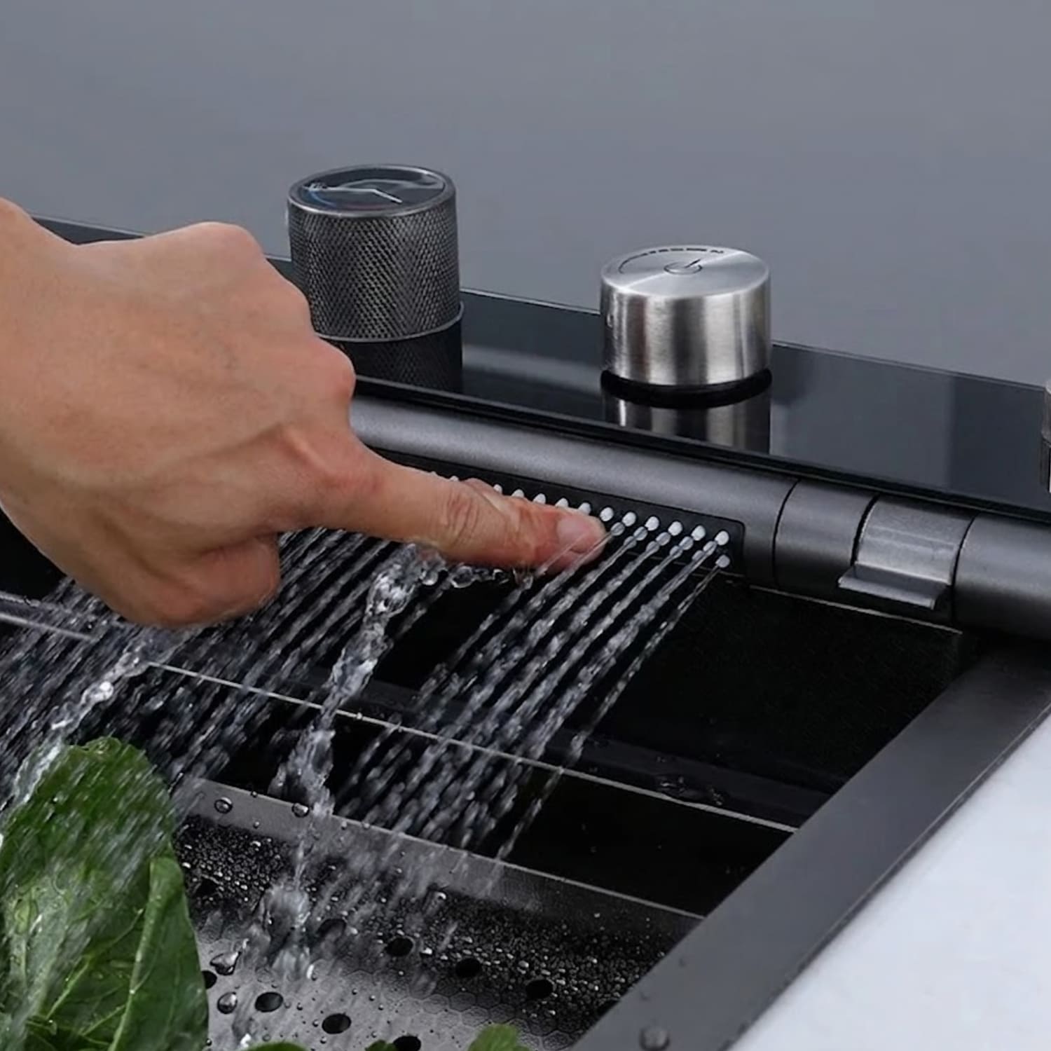 LAVADERO DE COCINA ACERO INOXIDABLE MULTIFUNCIONAL - 6