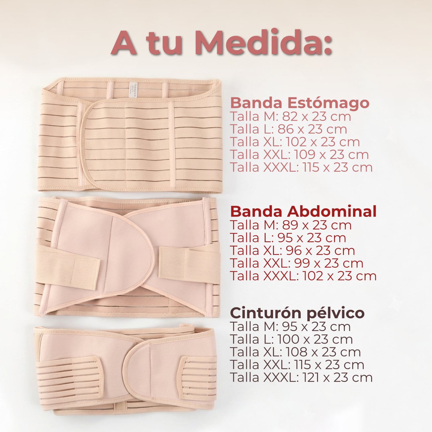 FAJA POSTPARTO 3 EN 1 RECUPERACIÓN ABDOMINAL Y LUMBAR - 6