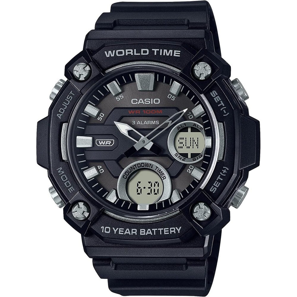 RELOJ CASIO HOMBRE ANÁLOGO AEQ-120W-1AVDF - 1