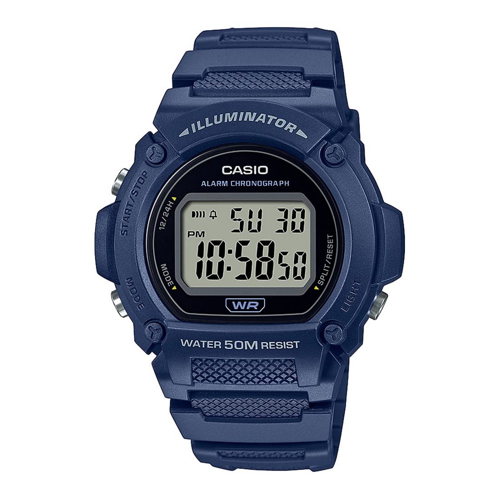 RELOJ CASIO HOMBRE DIGITAL W-219H-2AVDF - 1