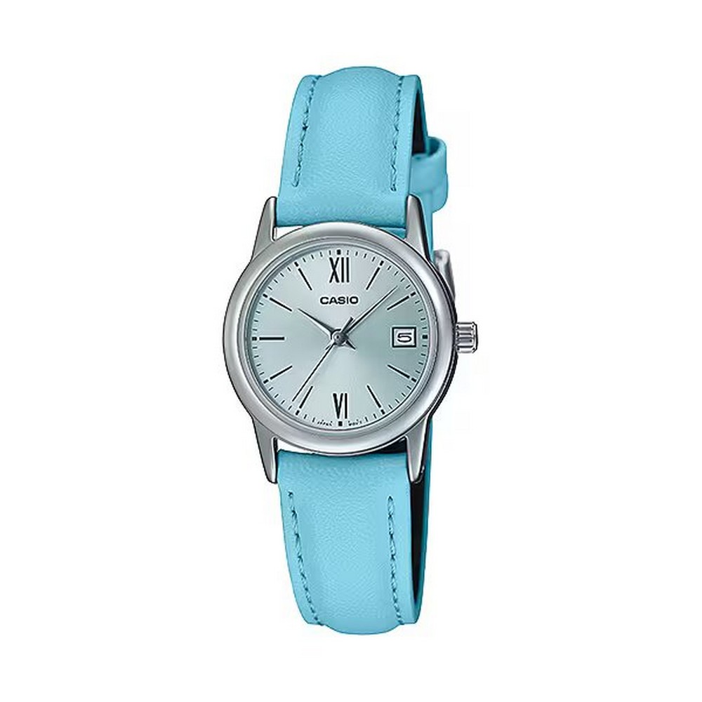 RELOJ CASIO MUJER ANÁLOGO LTP-V002L-2B3UDF - 1