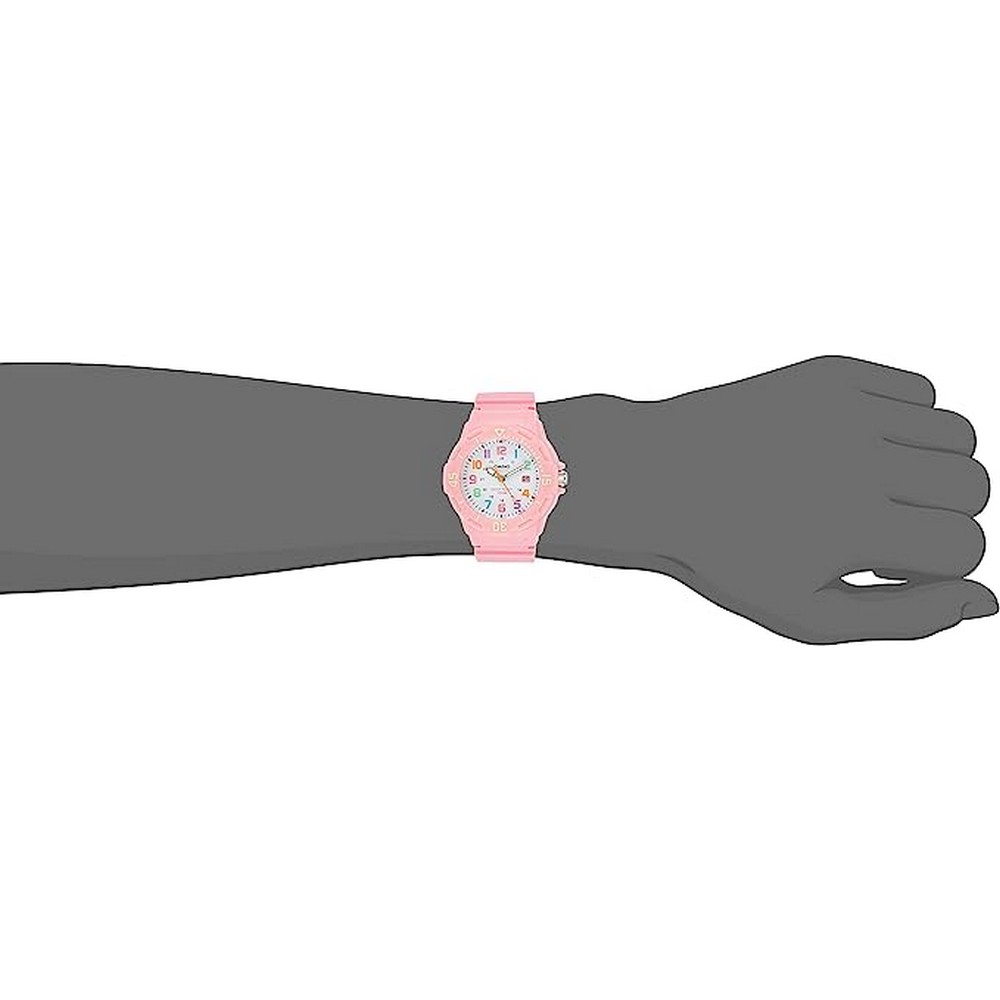 RELOJ CASIO MUJER ANÁLOGO LRW-200H-4B2VDF ROSADO - 4