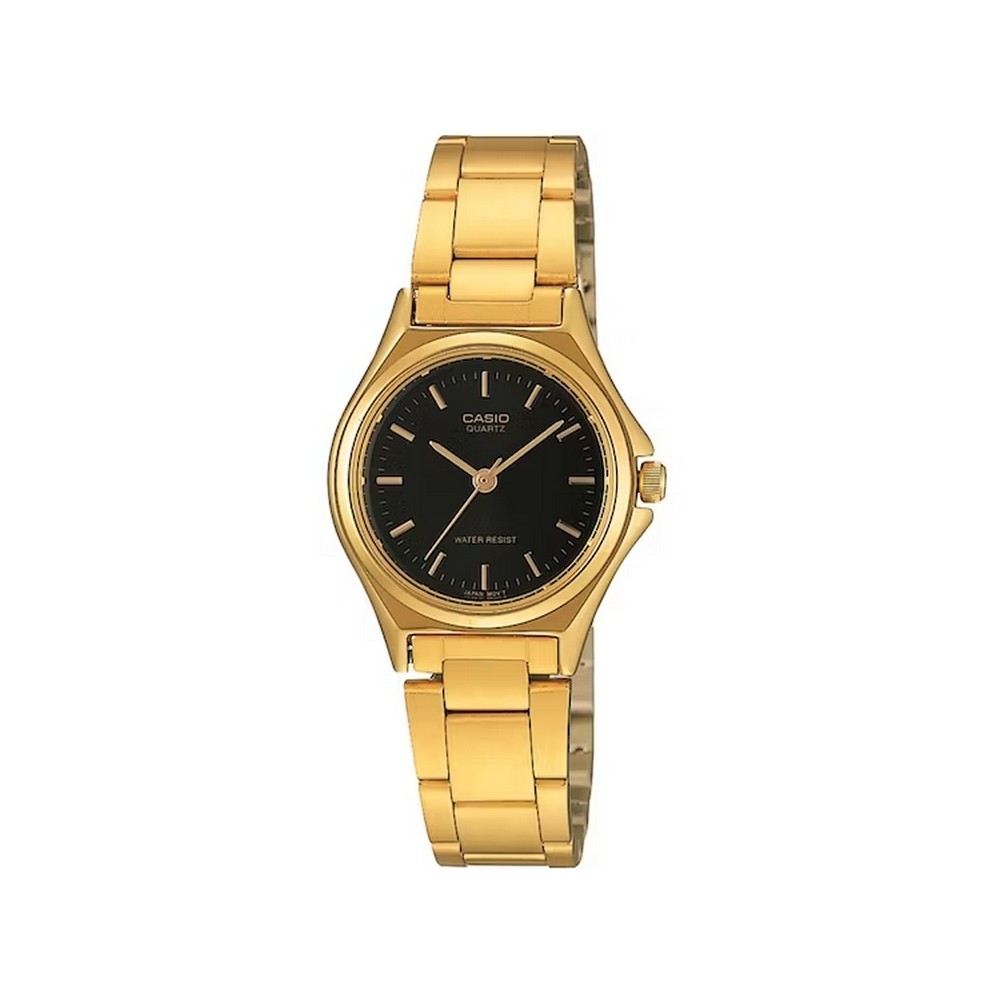 RELOJ CASIO MUJER ANÁLOGO LTP-1130N-1ARDF DORADO - 1