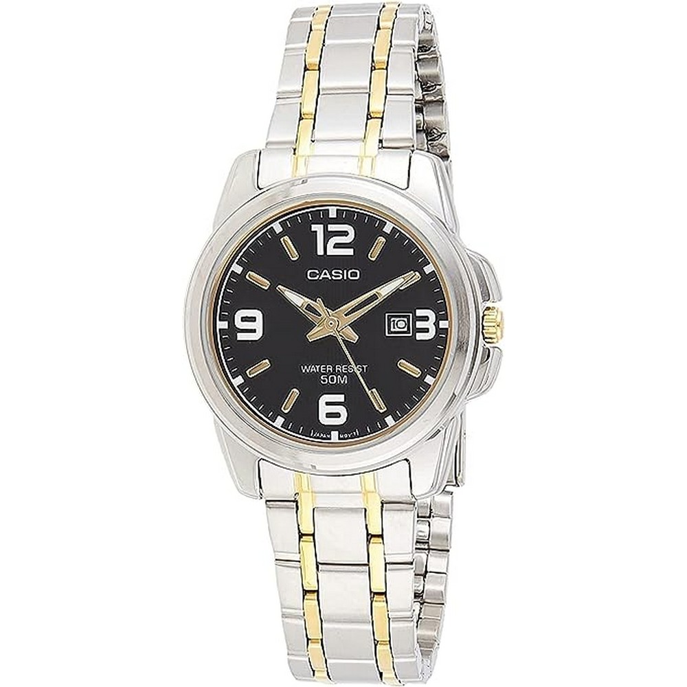 RELOJ CASIO MUJER ANÁLOGO LTP-1314SG-1AVDF PLATA - 1