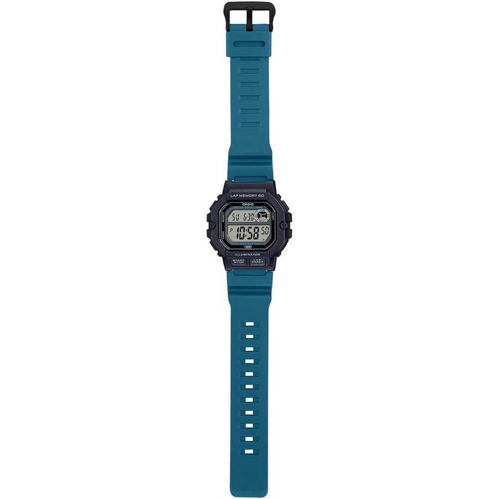 Bracelet Silicone 18mm Pour Montres Casio WS-1400H, WS1300, WS-1500, W-737H, AE-1500