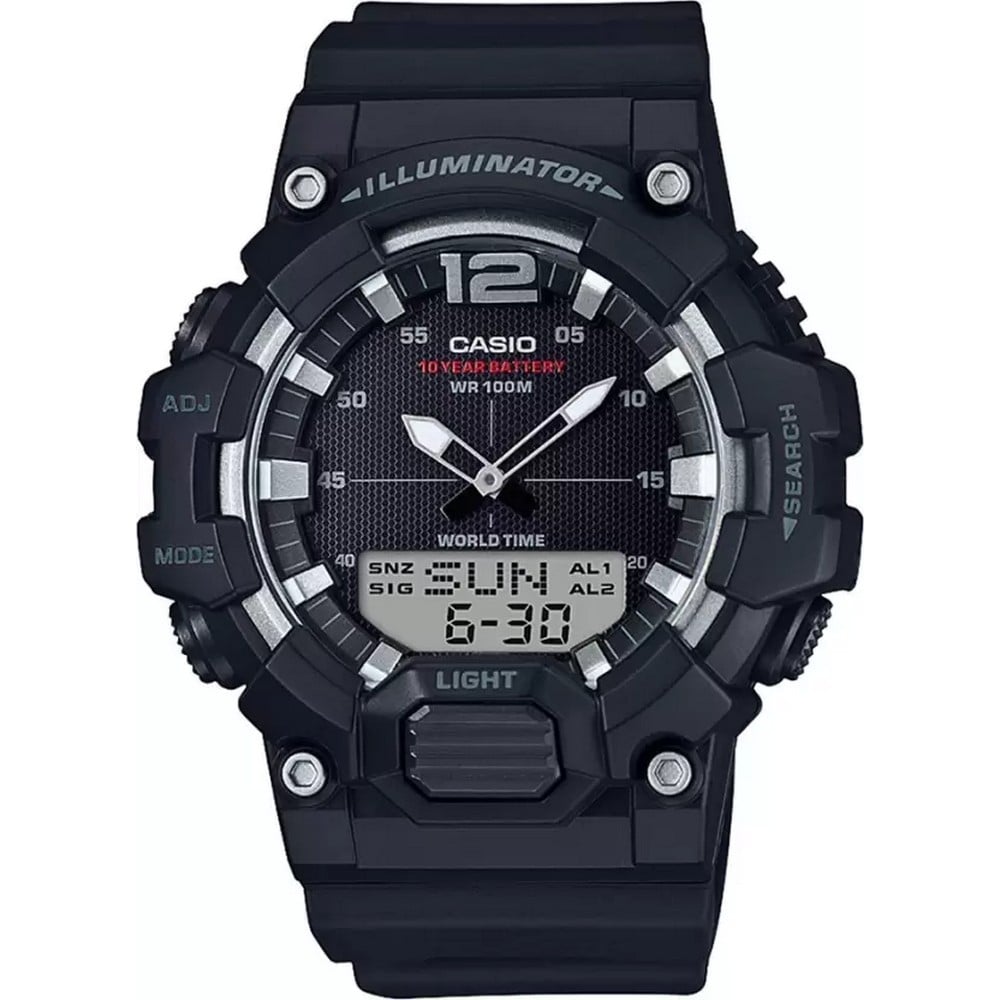 RELOJ CASIO HOMBRE ANÁLOGO DIGITAL HDC-700-1AVDF - 1