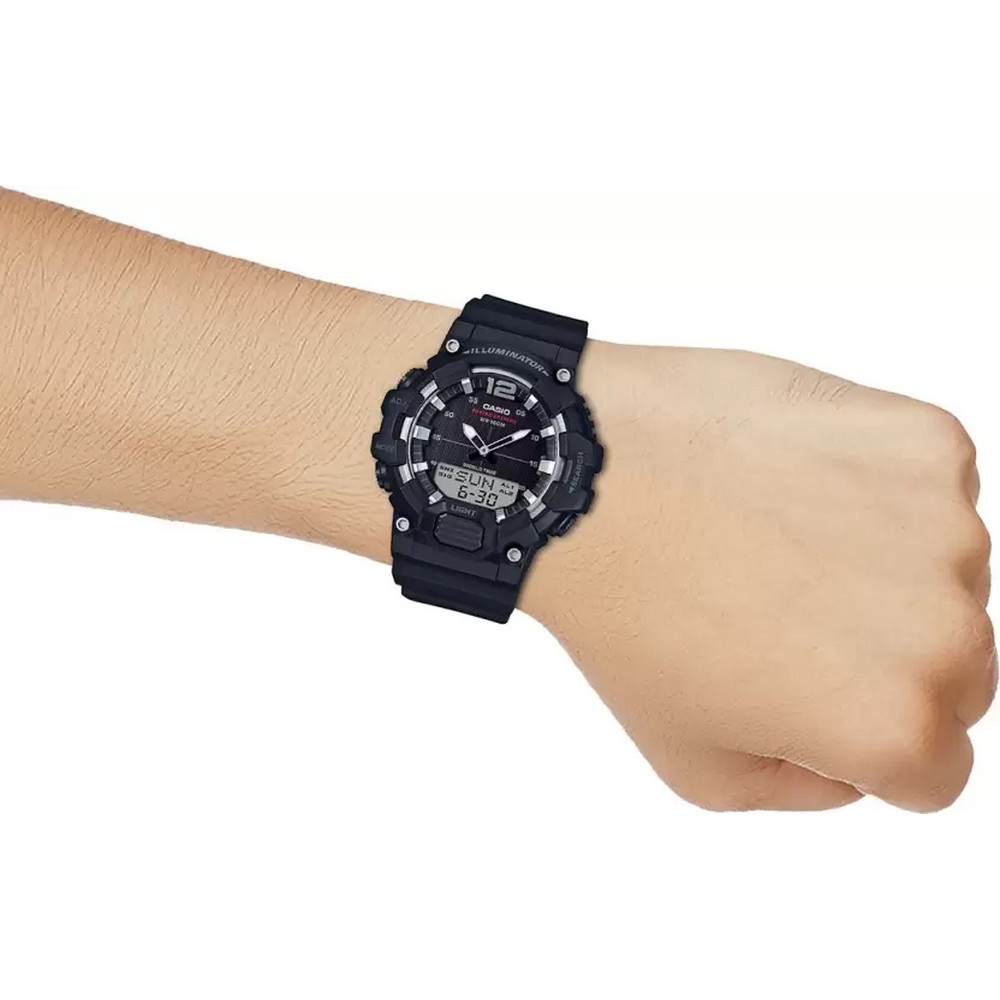 RELOJ CASIO HOMBRE ANÁLOGO DIGITAL HDC-700-1AVDF - 5
