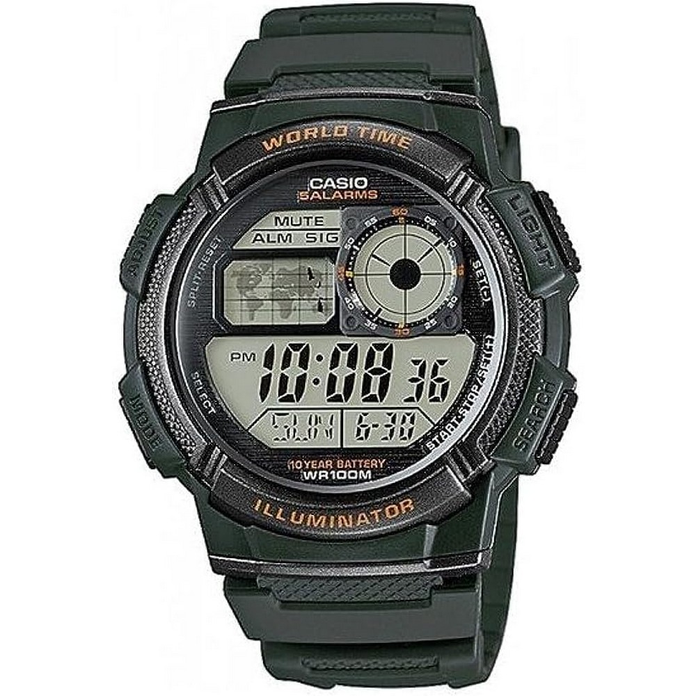 RELOJ CASIO HOMBRE DIGITAL AE-1000W-3AVDF - 1