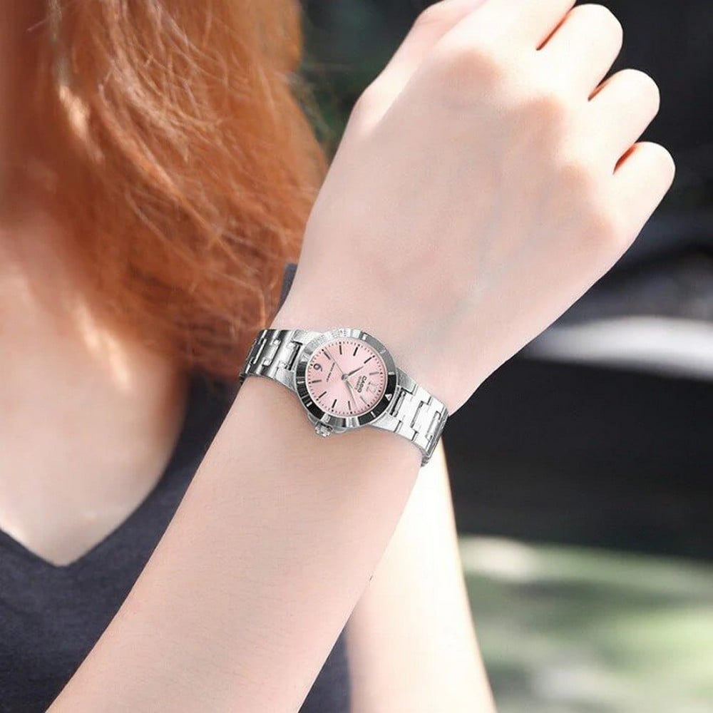 RELOJ CASIO ANÁLOGO LTP-1177A-4A1DF MUJER - 4