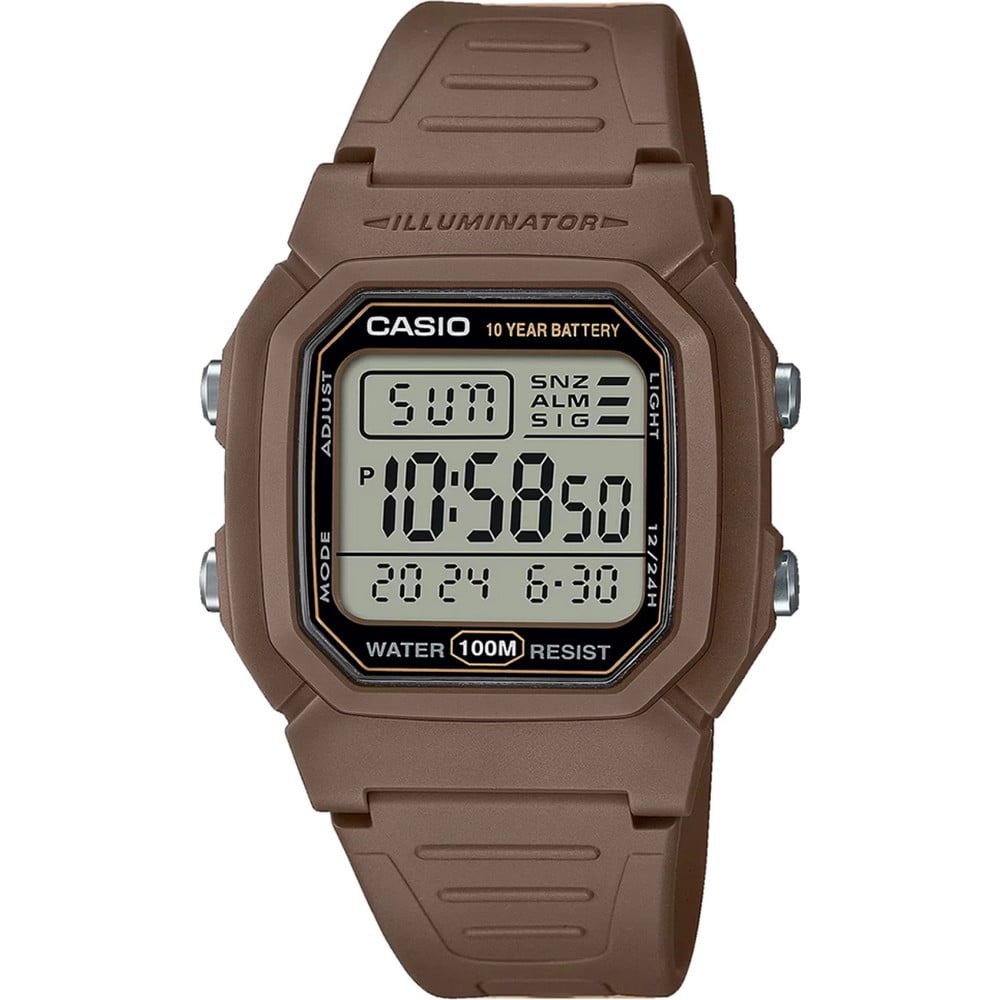 RELOJ CASIO DIGITAL W-800H-5AVDF HOMBRE - 1