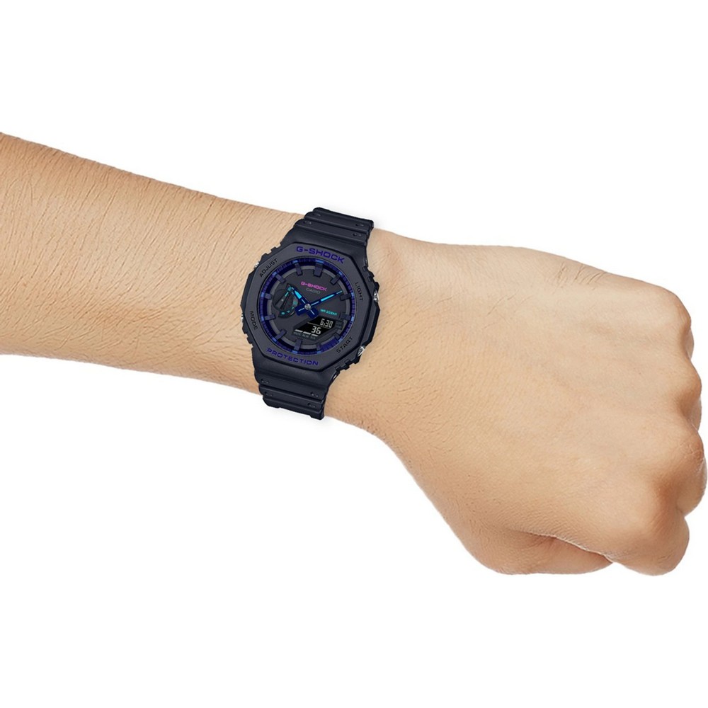 RELOJ G-SHOCK ANÁLOGO - DIGITAL GA-2100VB-1ADR HOMBRE - 6