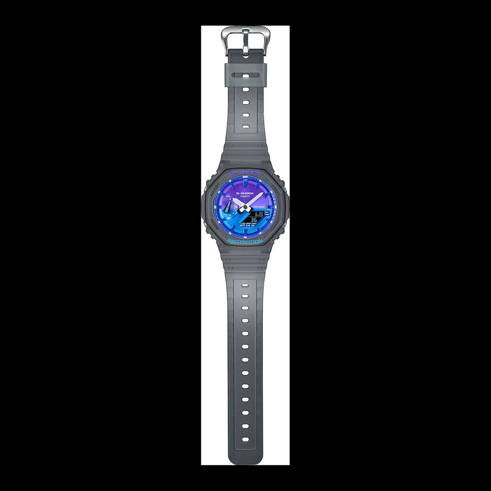 RELOJ G-SHOCK ANÁLOGO - DIGITAL GA-2100FLS-8A2DR HOMBRE - 2