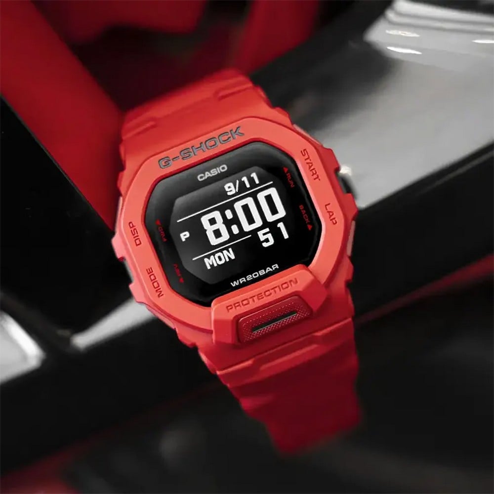 RELOJ G-SHOCK DIGITAL GBD-200RD-4DR HOMBRE - 5
