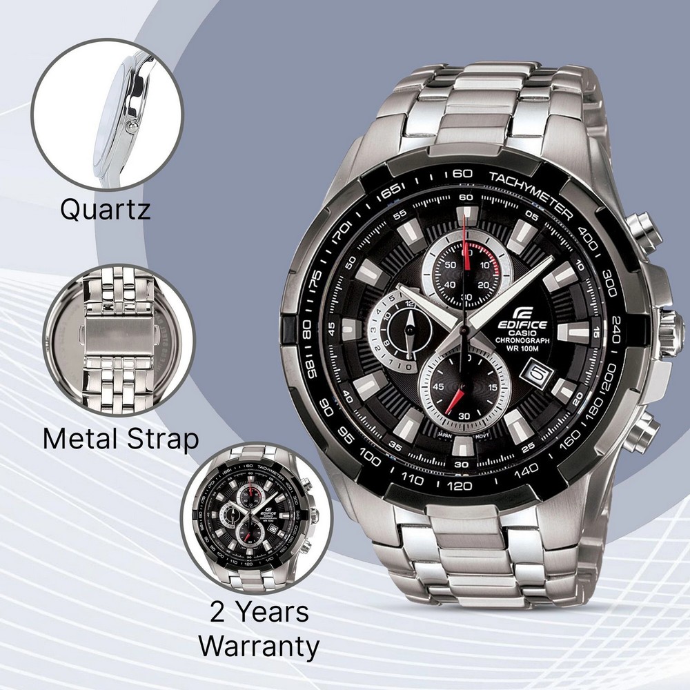 RELOJ EDIFICE ANÁLOGO EF-539D-1AVUDF HOMBRE - 4
